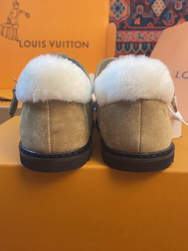 ルイヴィトン靴角部分ディテール